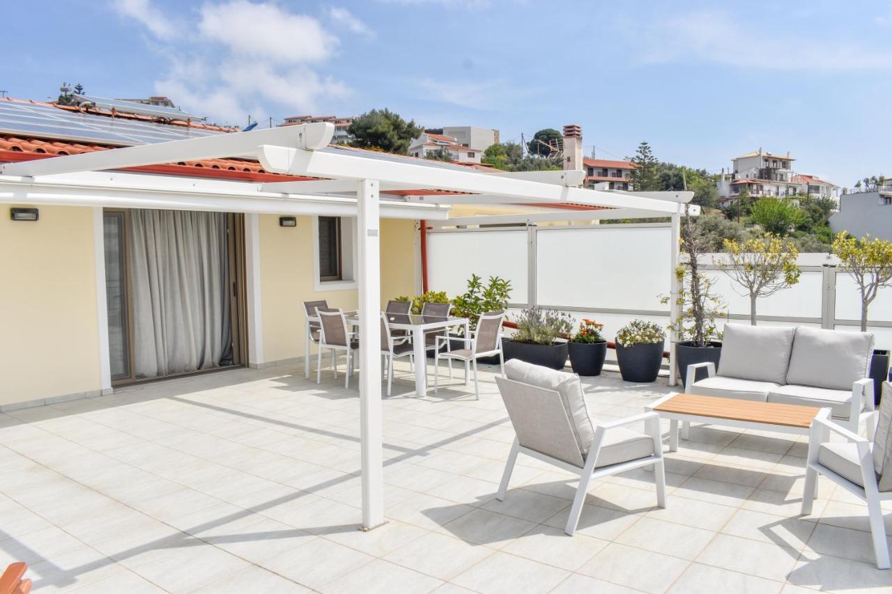 Zoe'S Flat Megali Ammos Apartamento Skiathos Town Exterior foto
