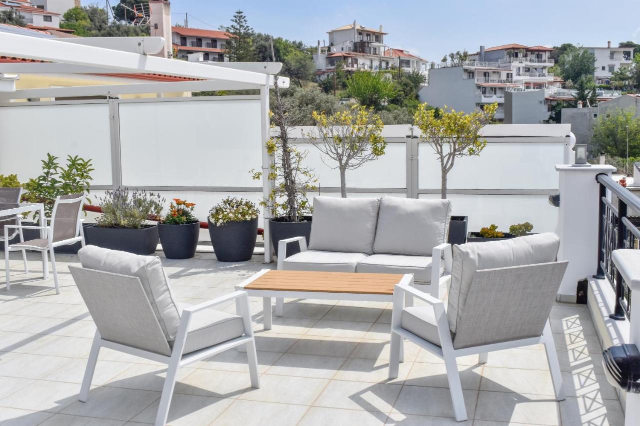 Zoe'S Flat Megali Ammos Apartamento Skiathos Town Exterior foto